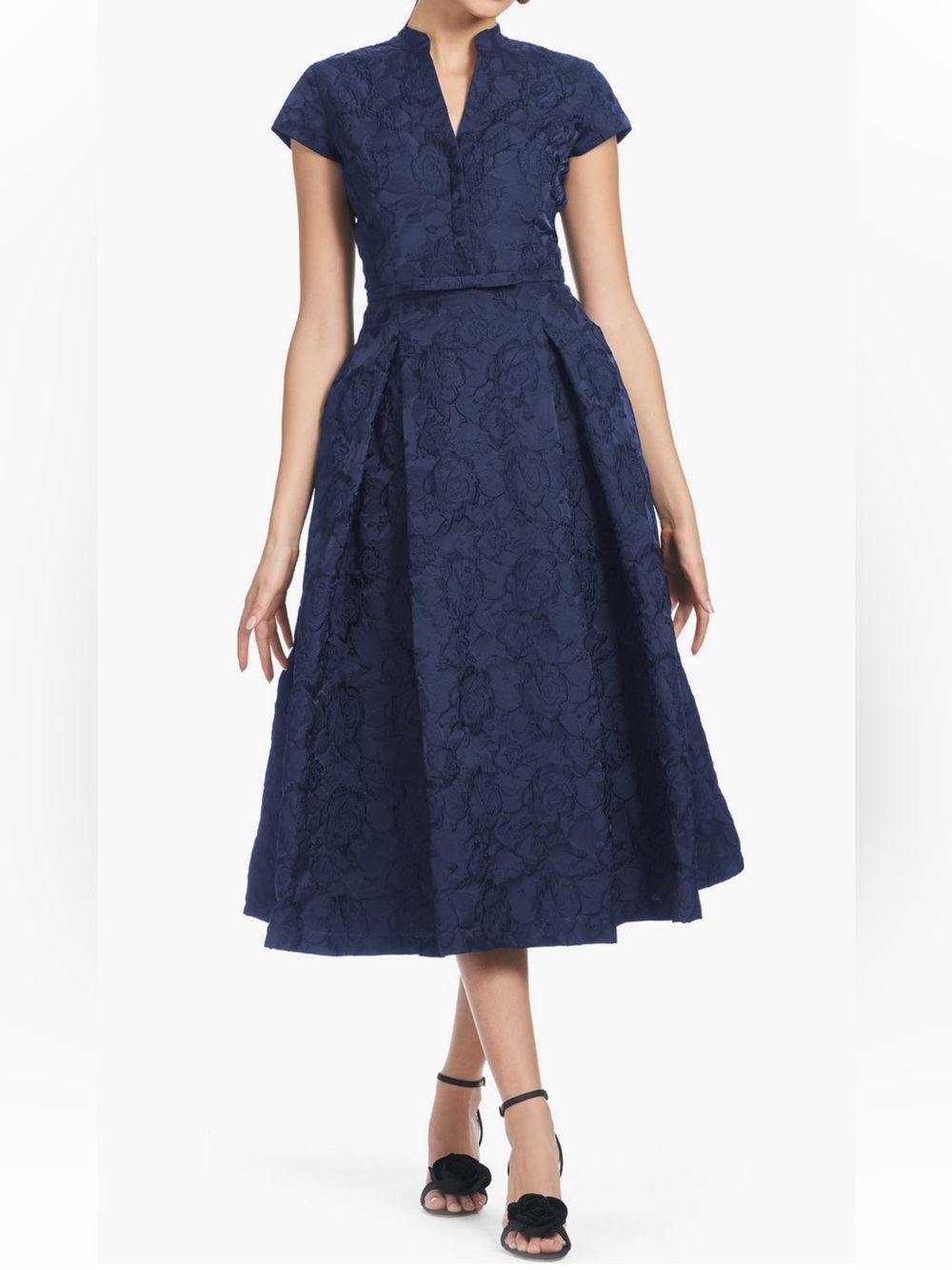 Sachin & Babi Hanna Floral Cocktail Midi Dress